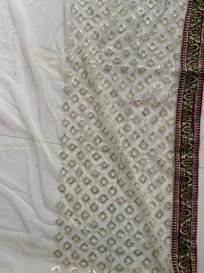 Latest Net Embroidery Saree with blouse
