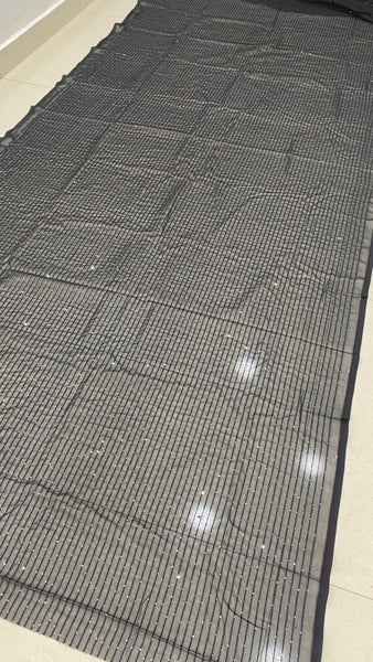 Black color Designer saree with blouse