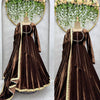 Dashing Velvet Readl Mirror Work Ready Made Anarkali Salwar Suit