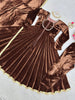 Dashing Velvet Readl Mirror Work Ready Made Anarkali Salwar Suit