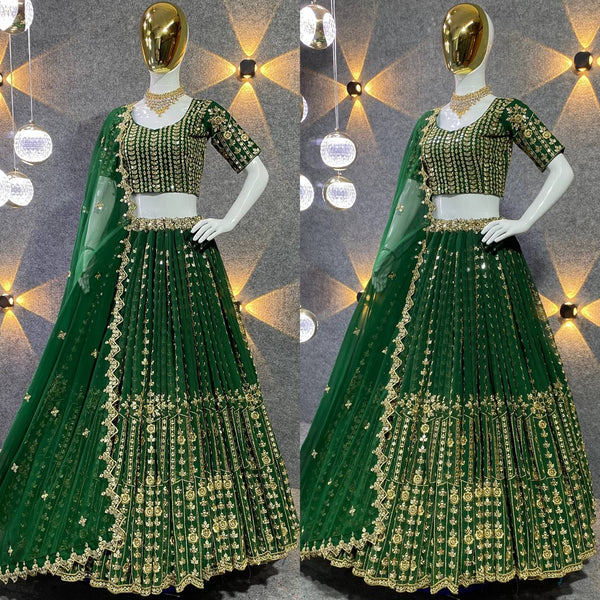 Party Wear Embroidery Georgette lehenga choli for women