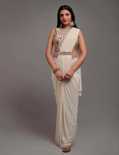 Party Wear Latest Beautiful Ready To Wear Saree