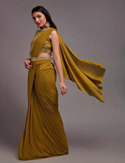 Party Wear Latest Beautiful Ready To Wear Saree