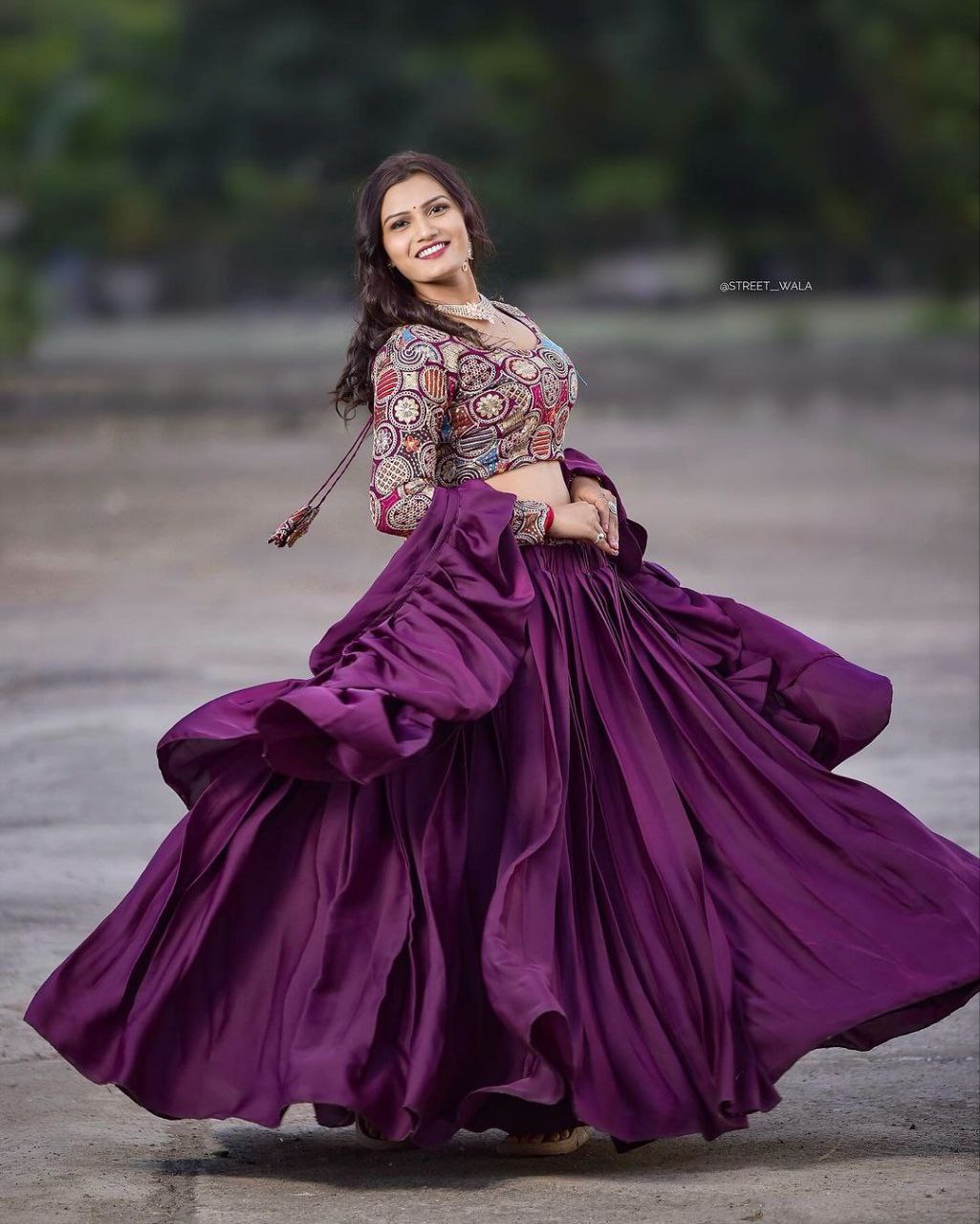 Amazing Georgette Sequence Embroidered Work Ready made Lehenga Choli