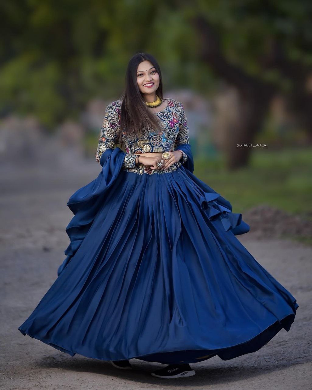 Amazing Georgette Sequence Embroidered Work Ready made Lehenga Choli