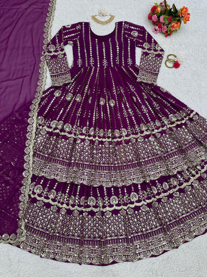 Beautiful wedding Collection Anarkali Lehenga with Dupatta