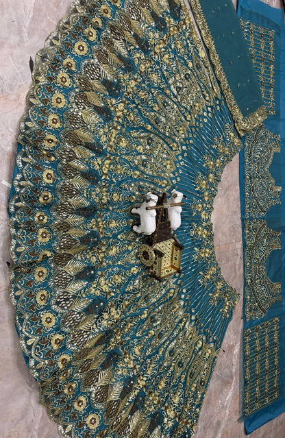 Premium Soft Butterfly Net Lehenga Choli With Intricate Sequins Work