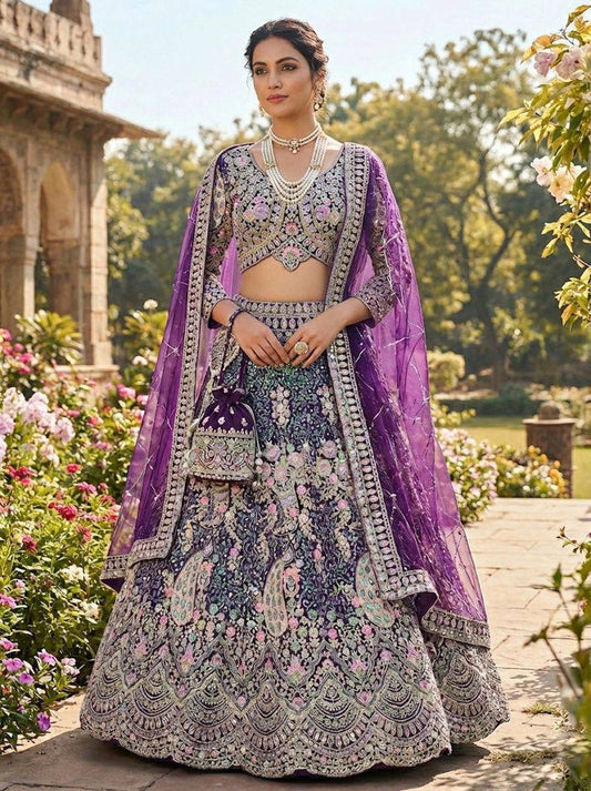 stunning Soft Butterfly Net Lehenga Choli