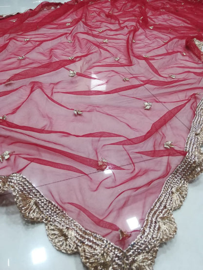 Premium Faux Georgette Sequin Embroidered Lehenga Choli Set