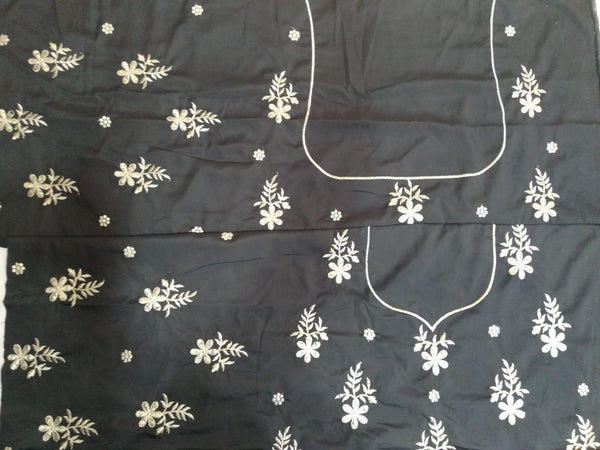 Exquisite French Silk Embroidered Lehenga Set