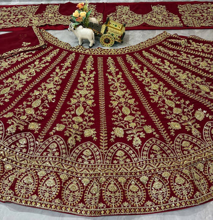 Faux Georgette Lehenga Choli with Heavy Coding Sequins Work