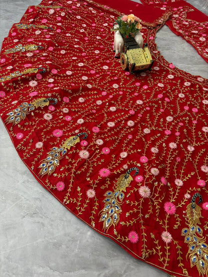 Royal Sequins Net Lehenga choli set