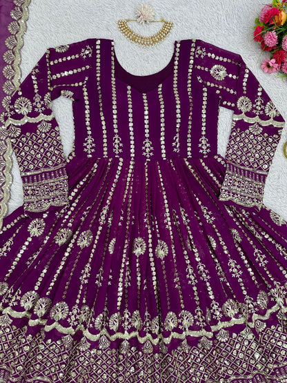 Beautiful wedding Collection Anarkali Lehenga with Dupatta