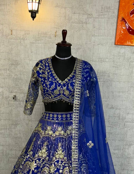 Latest Net Lehenga Choli
