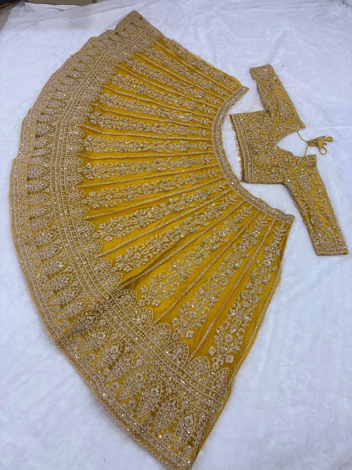 Premium Butterfly Net Lehenga Choli with Heavy Sequins Embroidery