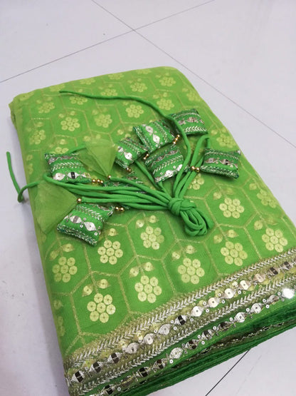 Royal Embellished Banglori Silk Lehenga Set