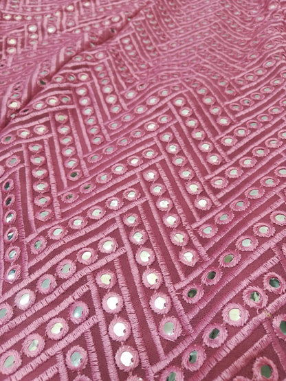Royal Sequin Embroidered Georgette Lehenga Set