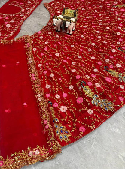 Royal Sequins Net Lehenga choli set
