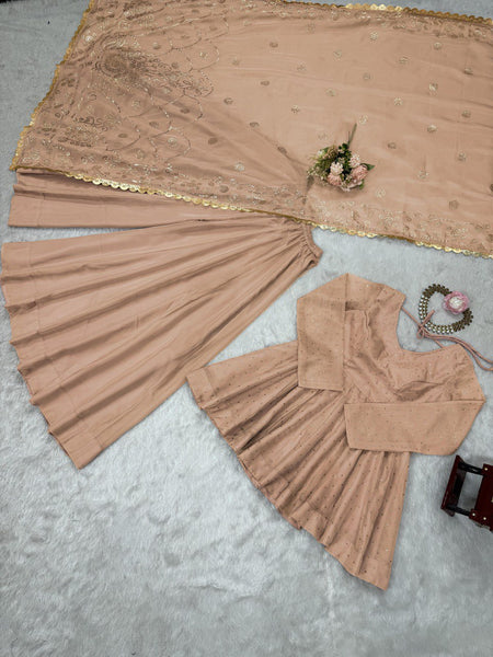 Latest Tabby Organza Ready Made Salwar Suit