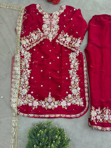 Latest Jimmy Cho Embroidery Salwar Suit