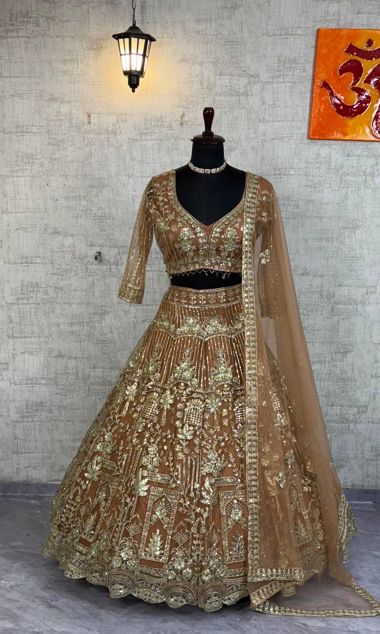 Latest Net Lehenga Choli