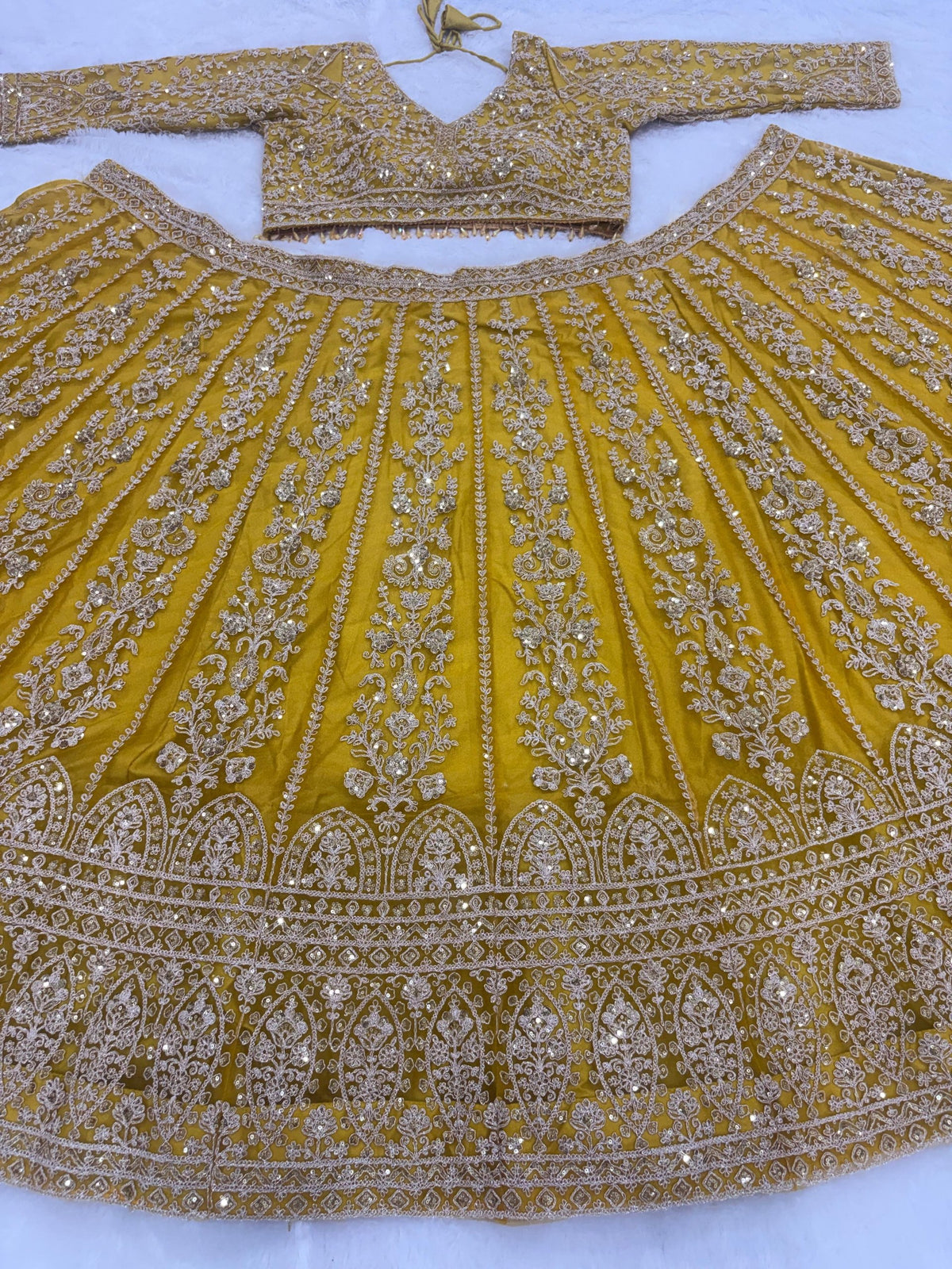 Premium Butterfly Net Lehenga Choli with Heavy Sequins Embroidery