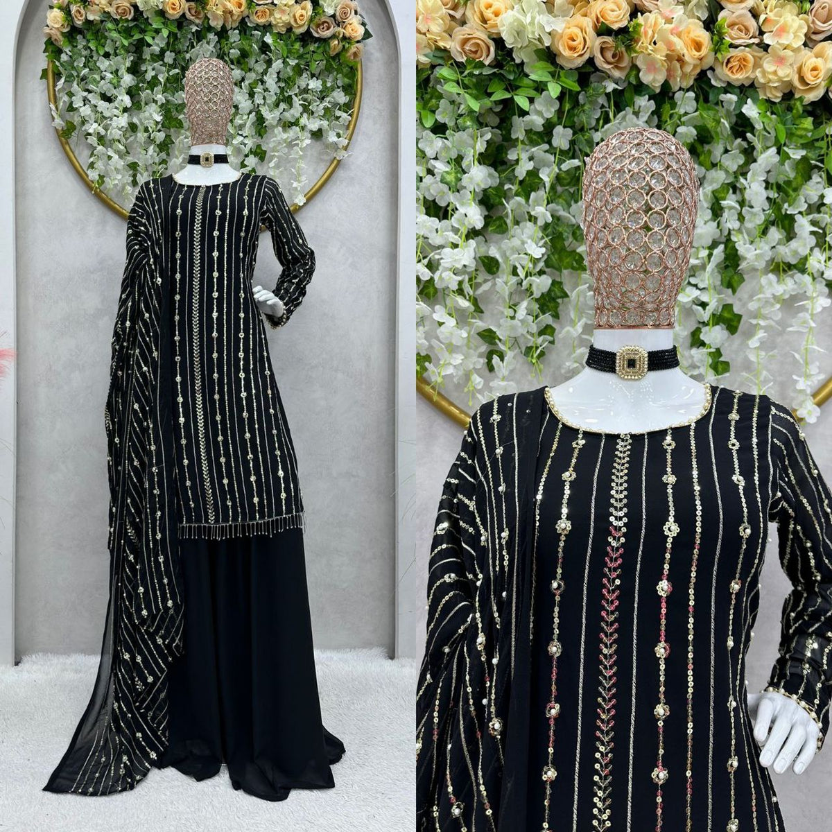Beautiful Designer Palazzo salwar  Suit