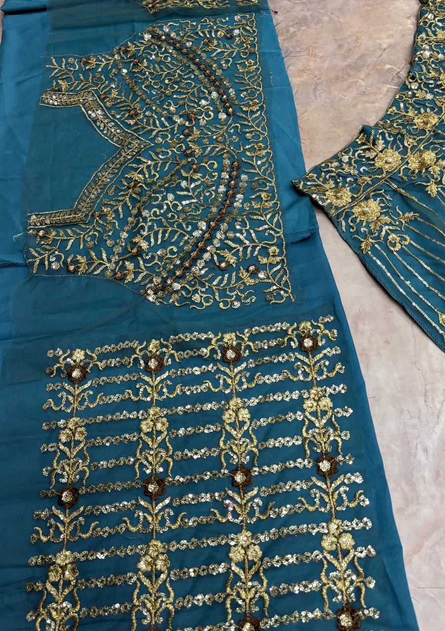 Premium Soft Butterfly Net Lehenga Choli With Intricate Sequins Work