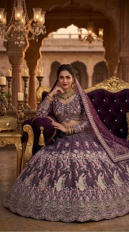 stunning Soft Butterfly Net Lehenga Choli