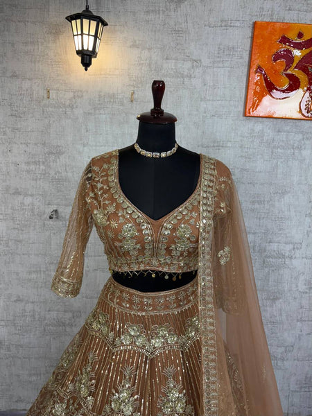 Latest Net Lehenga Choli