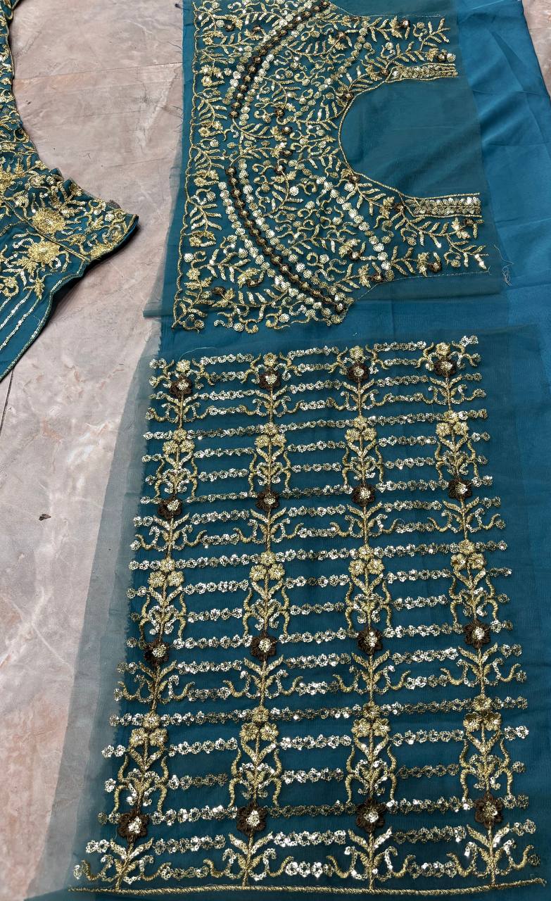 Premium Soft Butterfly Net Lehenga Choli With Intricate Sequins Work