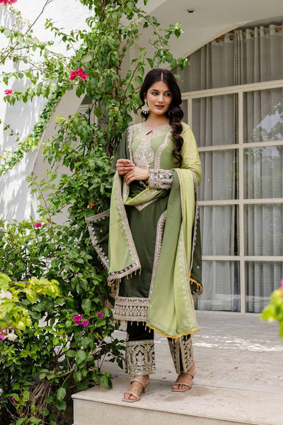 Party Wear Georgette Sequence Salwar Suit