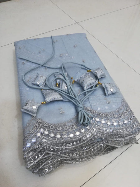 Premium Faux Georgette Lehenga Choli Set