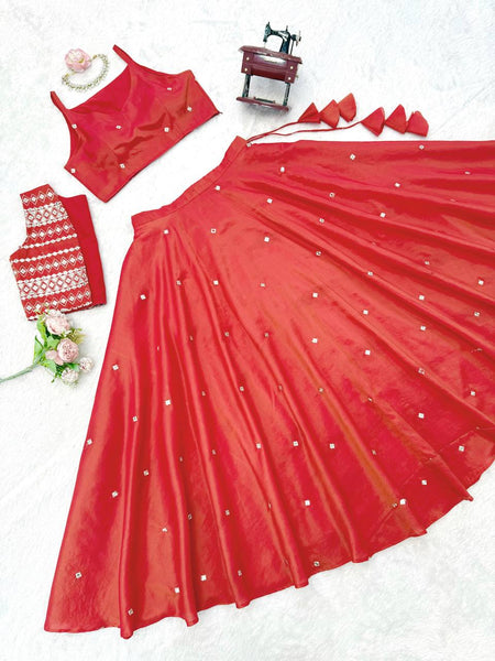 Simmer SIlk Kotti Lehenga Choli
