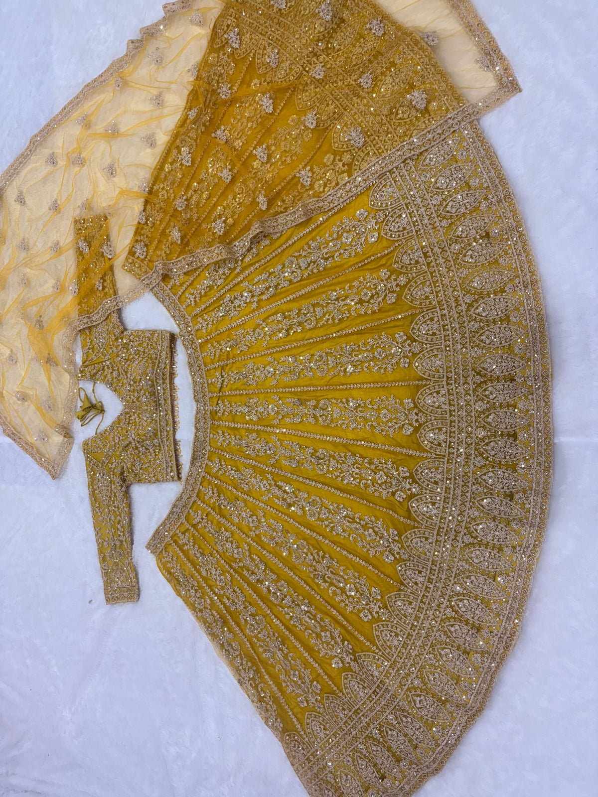 Premium Butterfly Net Lehenga Choli with Heavy Sequins Embroidery