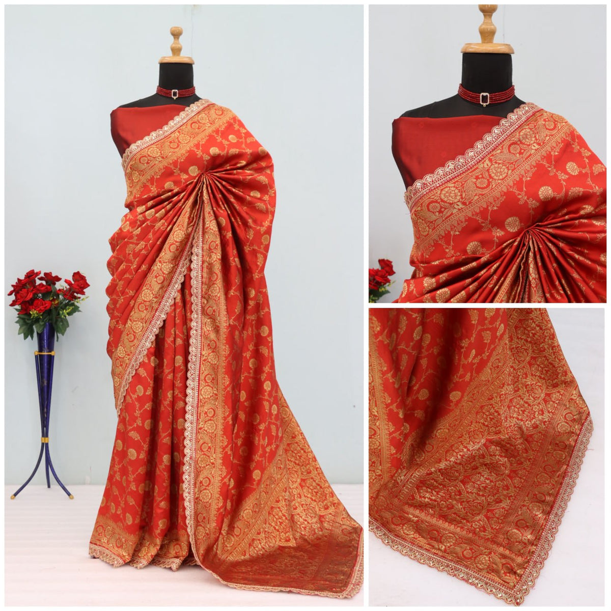 Banarasi Silk Saree Blouse