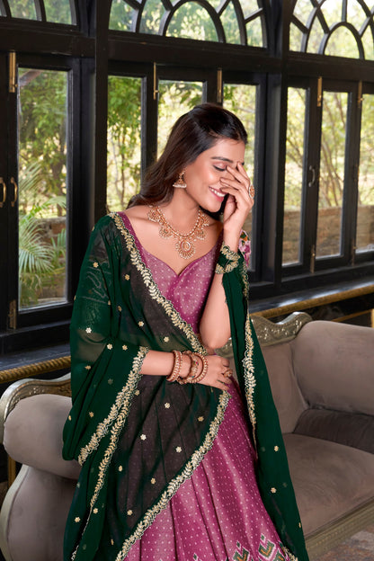 Kanchipuram Zari Weaving Lehenga Choli