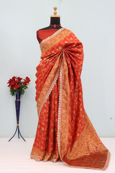 Banarasi Silk Saree Blouse