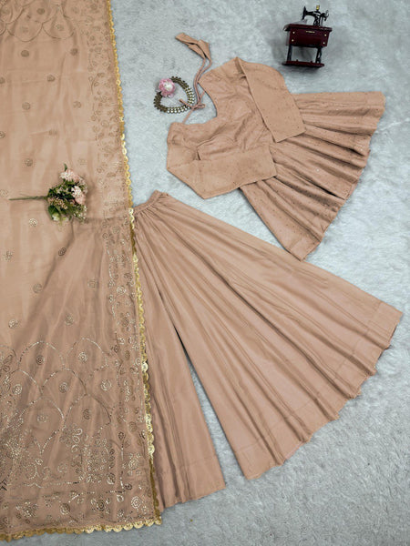 Latest Tabby Organza Ready Made Salwar Suit