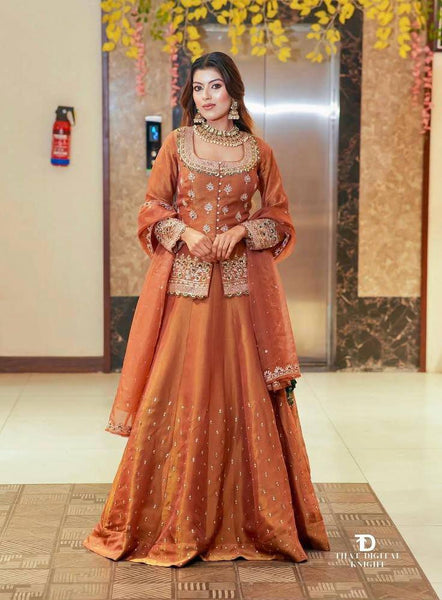 Latest Simmer Silk Moti Sequence Work Lehenga Choli
