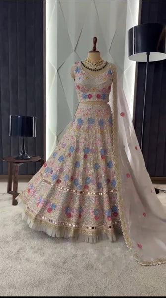 Latest Georgette Lehenga Choli
