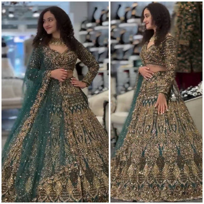 Premium Soft Butterfly Net Lehenga Choli With Intricate Sequins Work