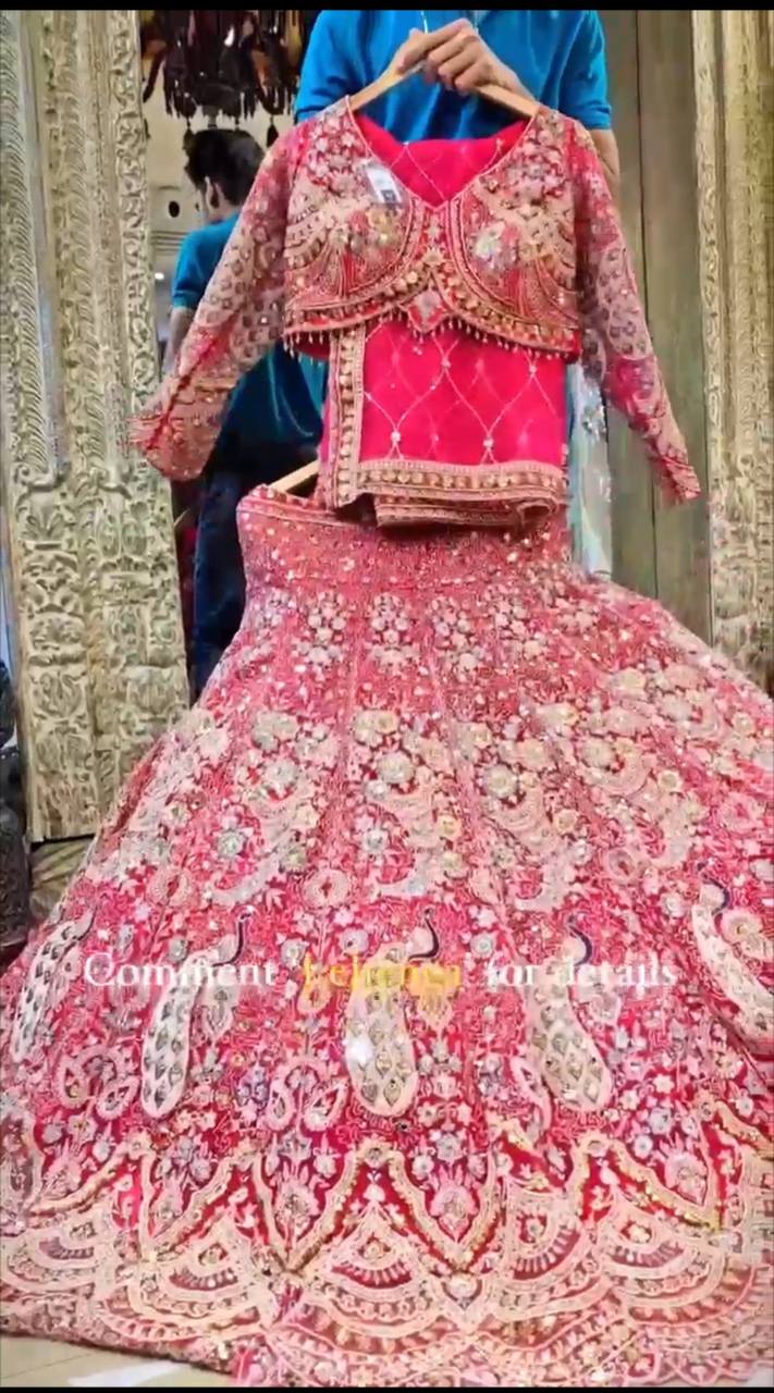 Premium Soft Butterfly Net Lehenga Choli With Coding Sequins Work