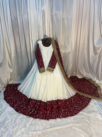 Exquisite Ethnic Maxi Anarkali Set