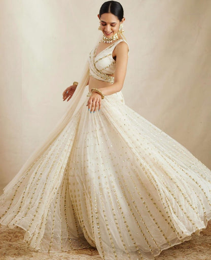 Exquisite Georgette Lehenga Choli set