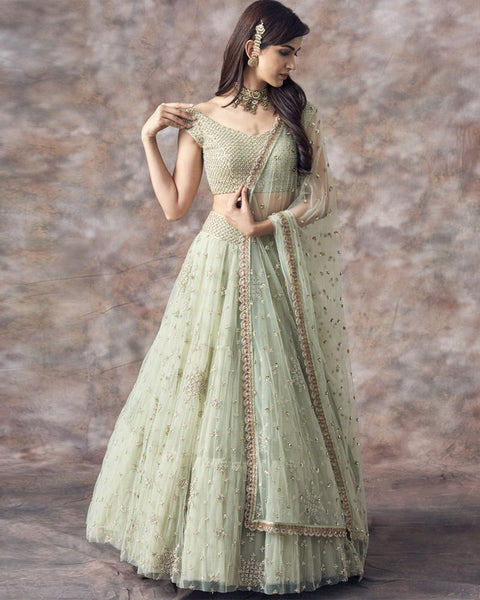 Royal Embellished Sequins Lehenga Set