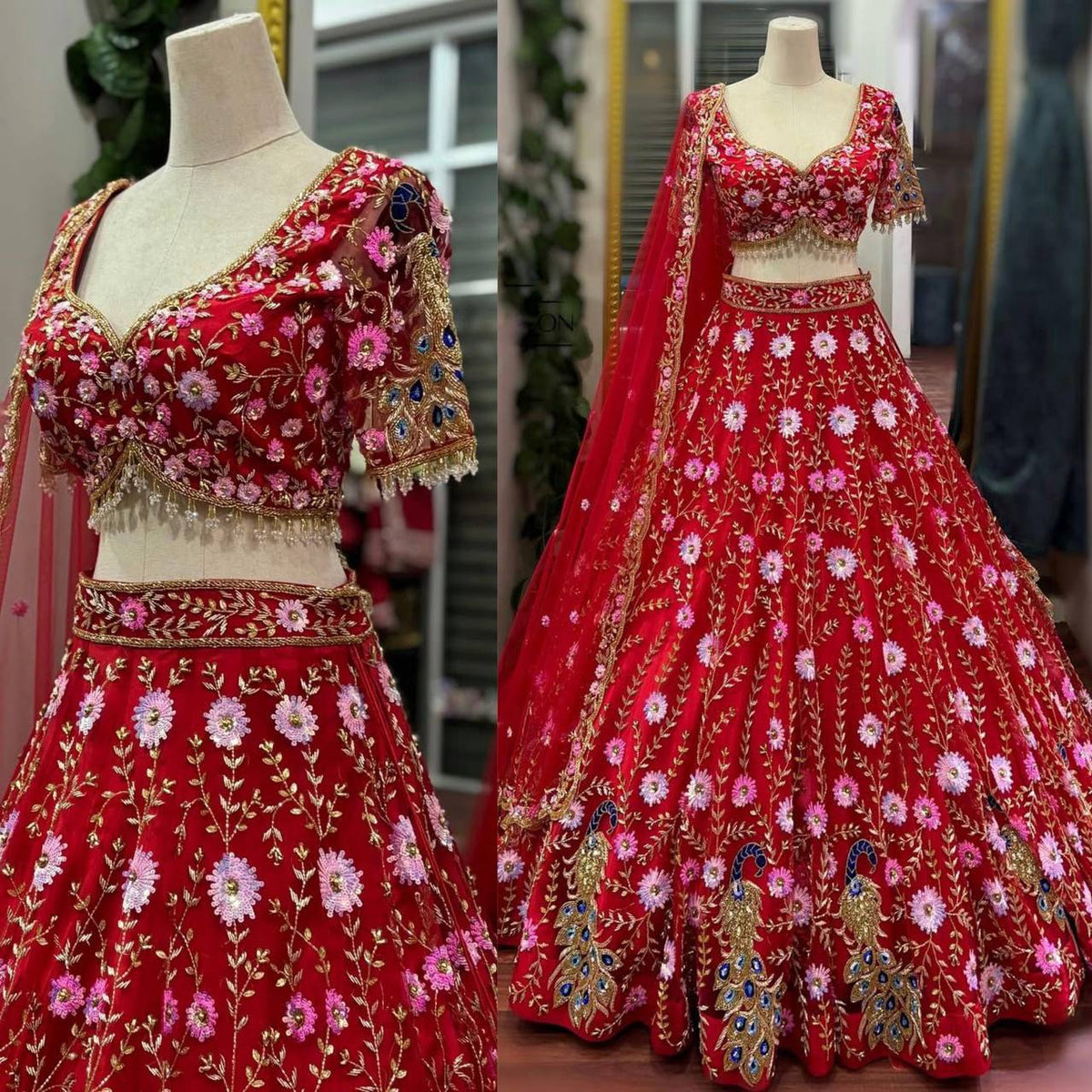 Royal Sequins Net Lehenga choli set