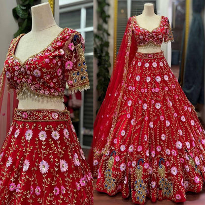 Royal Sequins Net Lehenga choli set