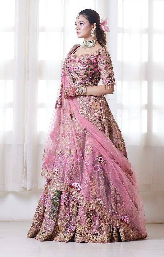 Festive Wear Fox Georgette Lehenga Choli with Heavy Sequins Work