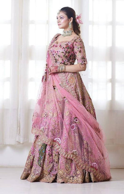 Festive Wear Fox Georgette Lehenga Choli with Heavy Sequins Work